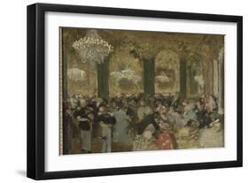 Le Bal-Edgar Degas-Framed Giclee Print