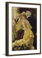 Le bal-James Tissot-Framed Giclee Print