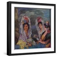 'Le Balcon', c1931-Ignacio Zuloaga-Framed Giclee Print