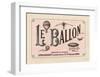 Le Ballon, ca. 1883-null-Framed Art Print