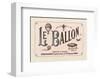 Le Ballon, ca. 1883-null-Framed Giclee Print