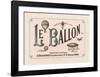 Le Ballon, ca. 1883-null-Framed Giclee Print