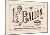 Le Ballon, ca. 1883-null-Mounted Giclee Print