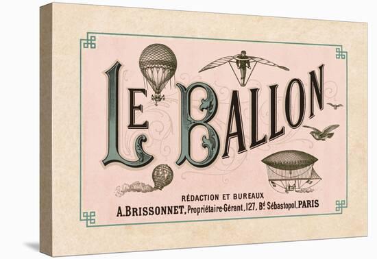 Le Ballon, ca. 1883-null-Stretched Canvas