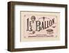 Le Ballon, ca. 1883-Vintage Reproduction-Framed Art Print