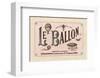 Le Ballon, ca. 1883-Vintage Reproduction-Framed Art Print