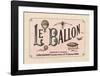 Le Ballon, ca. 1883-Vintage Reproduction-Framed Art Print