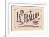 Le Ballon, ca. 1883-Vintage Reproduction-Framed Art Print