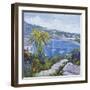 Le Banc de Pierre a Villefranche-Sur-Mer-Tania Forgione-Framed Giclee Print