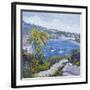 Le Banc de Pierre a Villefranche-Sur-Mer-Tania Forgione-Framed Giclee Print