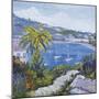 Le Banc de Pierre a Villefranche-Sur-Mer-Tania Forgione-Mounted Giclee Print