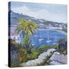 Le Banc de Pierre a Villefranche-Sur-Mer-Tania Forgione-Stretched Canvas