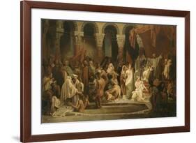 Le Baptême de Clovis-Jules Rigo-Framed Giclee Print