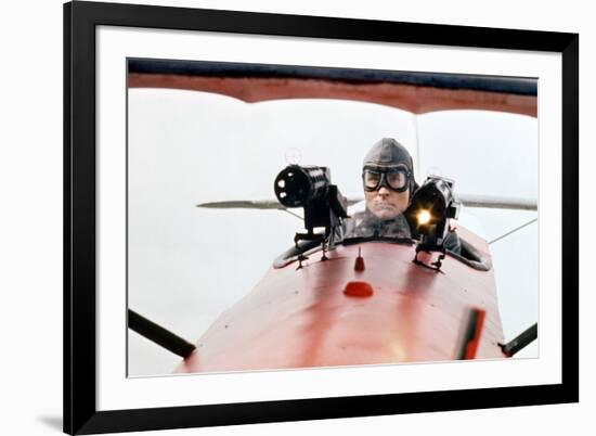 Le Baron rouge (The Red Baron) by Roger Corman with John Phillip Law, 1971 (photo)-null-Framed Photo