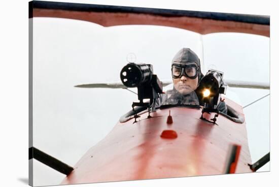 Le Baron rouge (The Red Baron) by Roger Corman with John Phillip Law, 1971 (photo)-null-Stretched Canvas