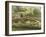 Le Bassin a Marquarol-Henri Martin-Framed Giclee Print