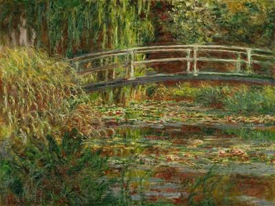 'Le bassin au nympheas; harmonie rose (The water lily pond; pink