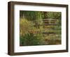 Le bassin au nympheas; harmonie rose (The water lily pond; pink harmony) Oil on canvas, 1900.-Claude Monet-Framed Giclee Print