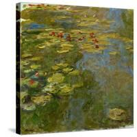 Le bassin aux nympheas, 1917-1919 Canvas, 130 x 120 cm Inv.5165.-Claude Monet-Stretched Canvas