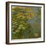 Le bassin aux nympheas, 1917-1919 Canvas, 130 x 120 cm Inv.5165.-Claude Monet-Framed Giclee Print