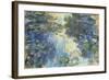 Le Bassin aux Nympheas, c.1917-19-Claude Monet-Framed Giclee Print