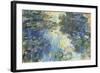 Le Bassin aux Nympheas, c.1917-19-Claude Monet-Framed Giclee Print