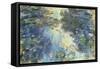 Le Bassin aux Nympheas, c.1917-19-Claude Monet-Framed Stretched Canvas