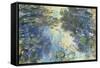 Le Bassin aux Nympheas, c.1917-19-Claude Monet-Framed Stretched Canvas