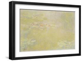 Le bassin aux nymphéas (Der Seerosenteich). Um 1916-Claude Monet-Framed Giclee Print