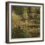 Le Bassin Aux Nympheas: Harmonie Rose-Claude Monet-Framed Giclee Print