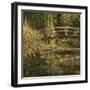 Le Bassin Aux Nympheas: Harmonie Rose-Claude Monet-Framed Giclee Print