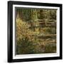 Le Bassin Aux Nympheas: Harmonie Rose-Claude Monet-Framed Giclee Print