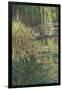 Le Bassin aux nymphéas : harmonie rose-Claude Monet-Framed Giclee Print