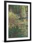 Le Bassin aux nymphéas : harmonie rose-Claude Monet-Framed Giclee Print