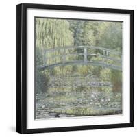 Le Bassin aux nymphéas : harmonie verte-Claude Monet-Framed Giclee Print