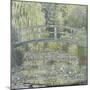 Le Bassin aux nymphéas : harmonie verte-Claude Monet-Mounted Giclee Print