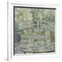 Le Bassin aux nymphéas : harmonie verte-Claude Monet-Framed Giclee Print