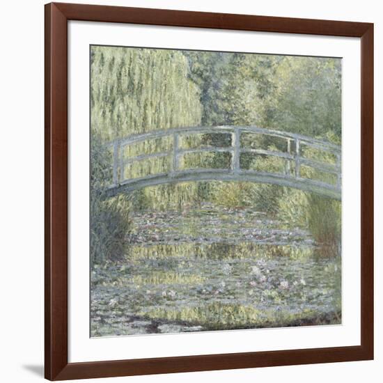 Le Bassin aux nymphéas : harmonie verte-Claude Monet-Framed Giclee Print