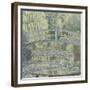 Le Bassin aux nymphéas : harmonie verte-Claude Monet-Framed Giclee Print