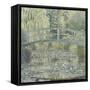 Le Bassin aux nymphéas : harmonie verte-Claude Monet-Framed Stretched Canvas