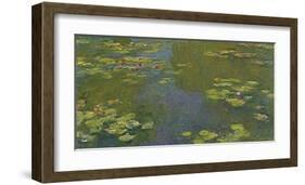 Le Bassin aux Nymphéas-Claude Monet-Framed Premium Giclee Print