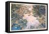 Le Bassin Aux Nympheas-Claude Monet-Framed Stretched Canvas