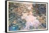 Le Bassin Aux Nympheas-Claude Monet-Framed Stretched Canvas