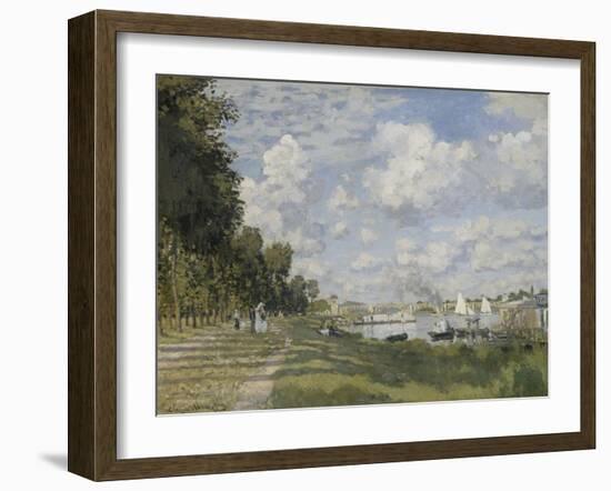 Le bassin d'Argenteuil-Claude Monet-Framed Giclee Print