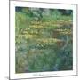 Le Bassin des Nympheas, 1904-Claude Monet-Mounted Art Print