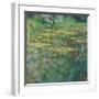 Le Bassin des Nympheas, 1904-Claude Monet-Framed Giclee Print