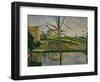 Le Bassin Du Jas De Bouffan, 1878-Paul Cézanne-Framed Giclee Print