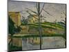 Le Bassin Du Jas De Bouffan, 1878-Paul Cézanne-Mounted Giclee Print