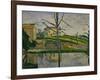 Le Bassin Du Jas De Bouffan, 1878-Paul Cézanne-Framed Giclee Print