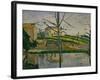 Le Bassin Du Jas De Bouffan, 1878-Paul Cézanne-Framed Giclee Print